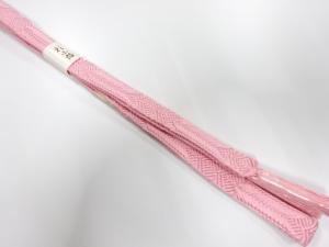 未使用品　正絹　手組帯締め